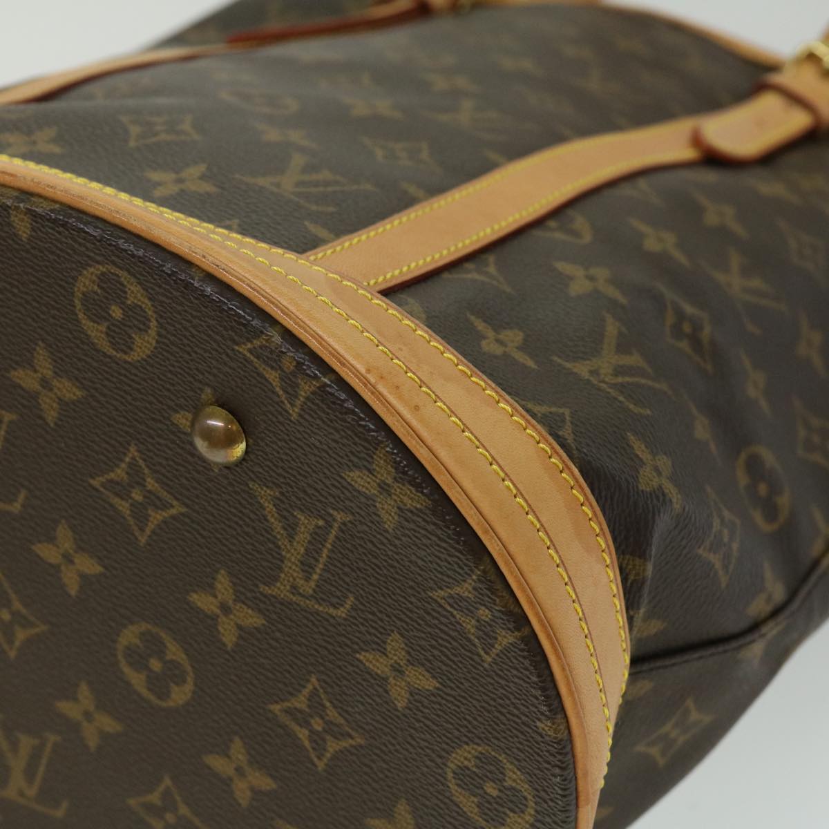 LOUIS VUITTON Monogram Bucket GM Shoulder Bag M42236 LV Auth fm1737