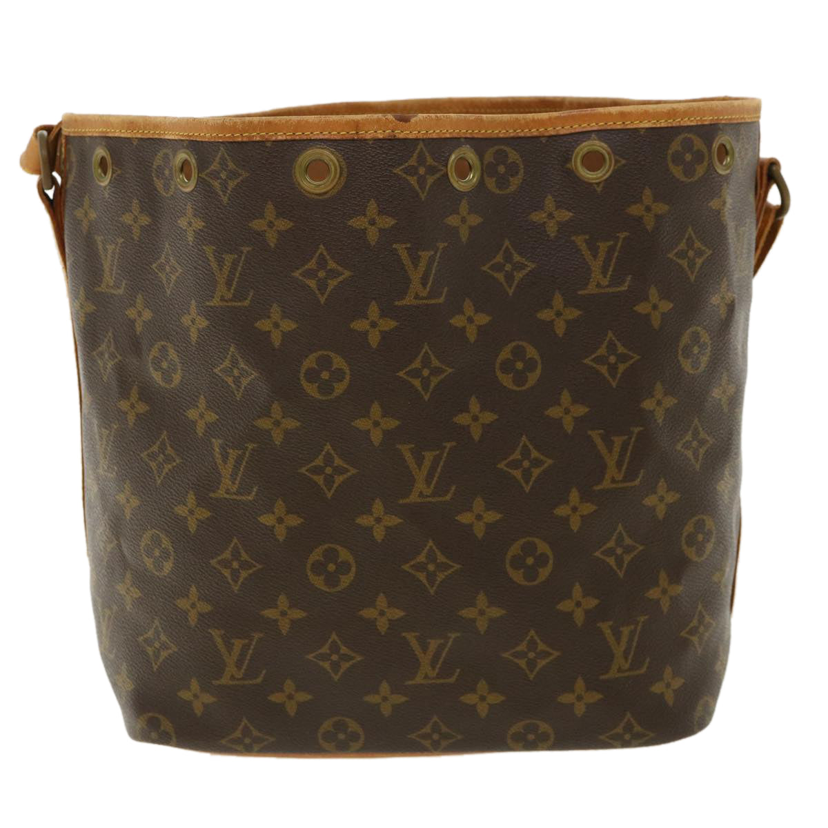 LOUIS VUITTON Monogram Petit Noe Shoulder Bag M42226 LV Auth fm1781