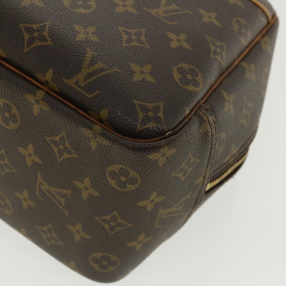 LOUIS VUITTON Monogram Deauville Hand Bag M47270 LV Auth fm1876