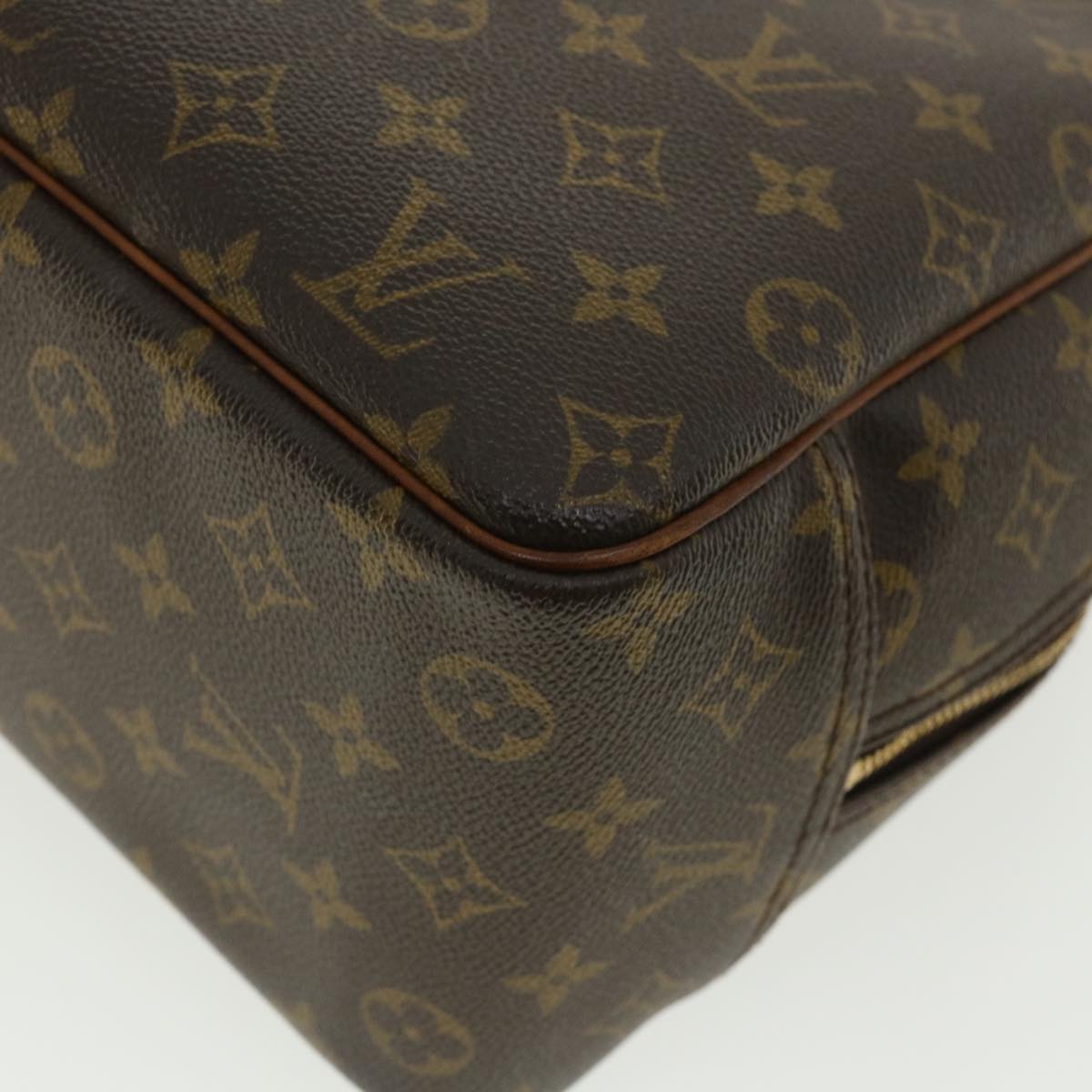 LOUIS VUITTON Monogram Deauville Hand Bag M47270 LV Auth fm1876