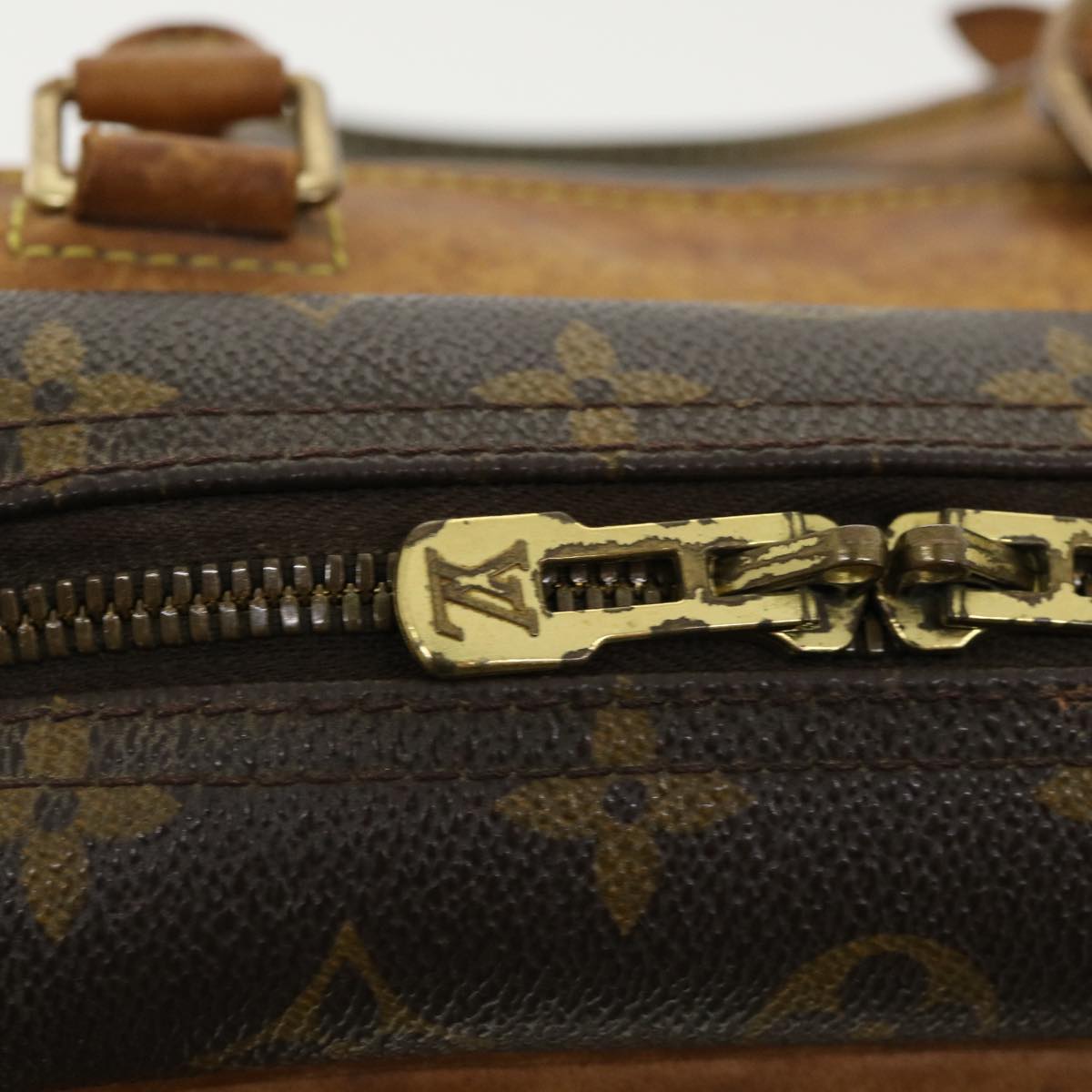 LOUIS VUITTON Monogram Deauville Hand Bag M47270 LV Auth fm1876