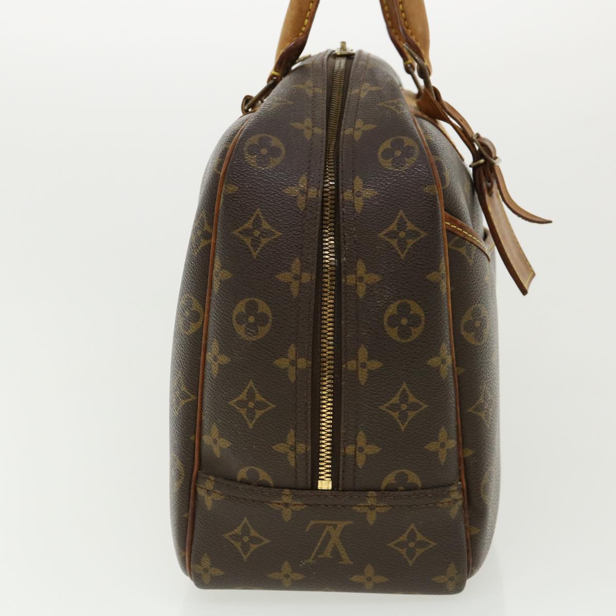 LOUIS VUITTON Monogram Deauville Hand Bag M47270 LV Auth fm1876