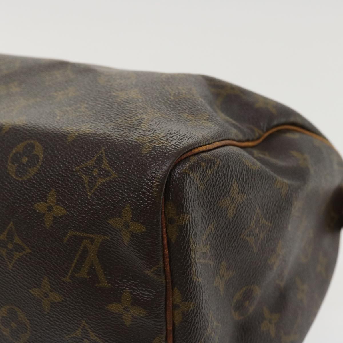 LOUIS VUITTON Monogram Speedy 30 Hand Bag M41526 LV Auth fm2002