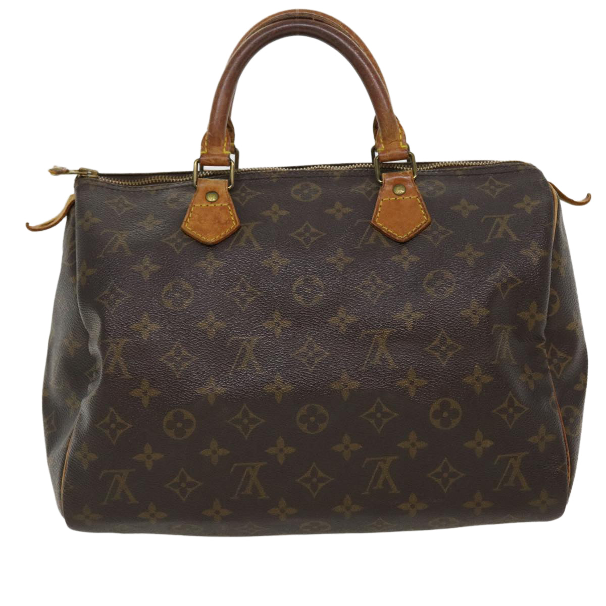 LOUIS VUITTON Monogram Speedy 30 Hand Bag M41526 LV Auth fm2002