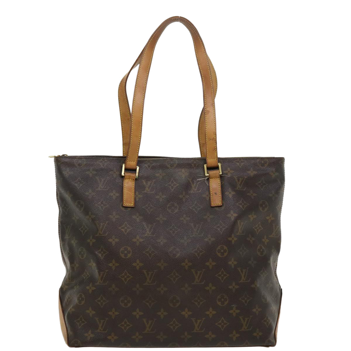 LOUIS VUITTON Monogram Cabas Mezzo Tote Bag M51151 LV Auth fm2005