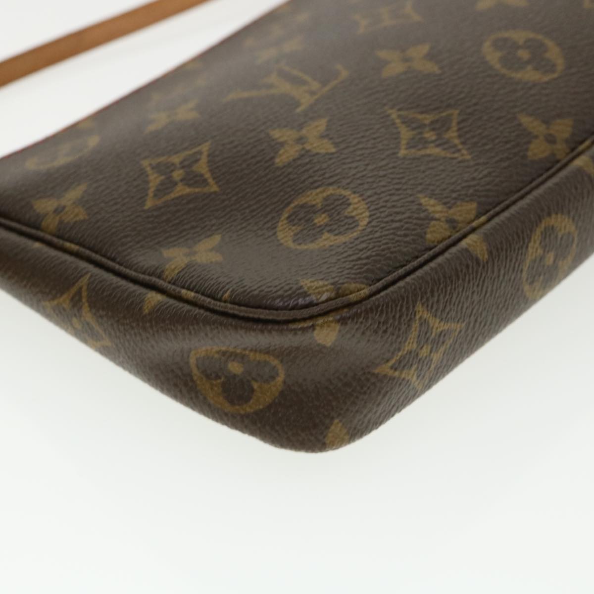 LOUIS VUITTON Monogram Cherry Pochette Accessoires Pouch M95008 LV Auth fm2079