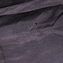 HERMES Fourre Tout Clutch Bag Canvas Black 2110-23 Auth fm2098-11