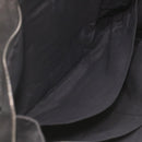 HERMES Fourre Tout Clutch Bag Canvas Black 2110-23 Auth fm2098-19