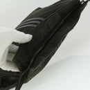 HERMES Fourre Tout Clutch Bag Canvas Black 2110-23 Auth fm2098-5