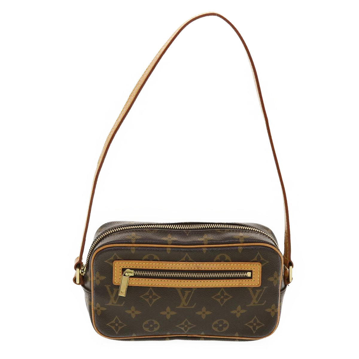 LOUIS VUITTON Monogram Pochette Cite Shoulder Bag M51183 LV Auth fm2178