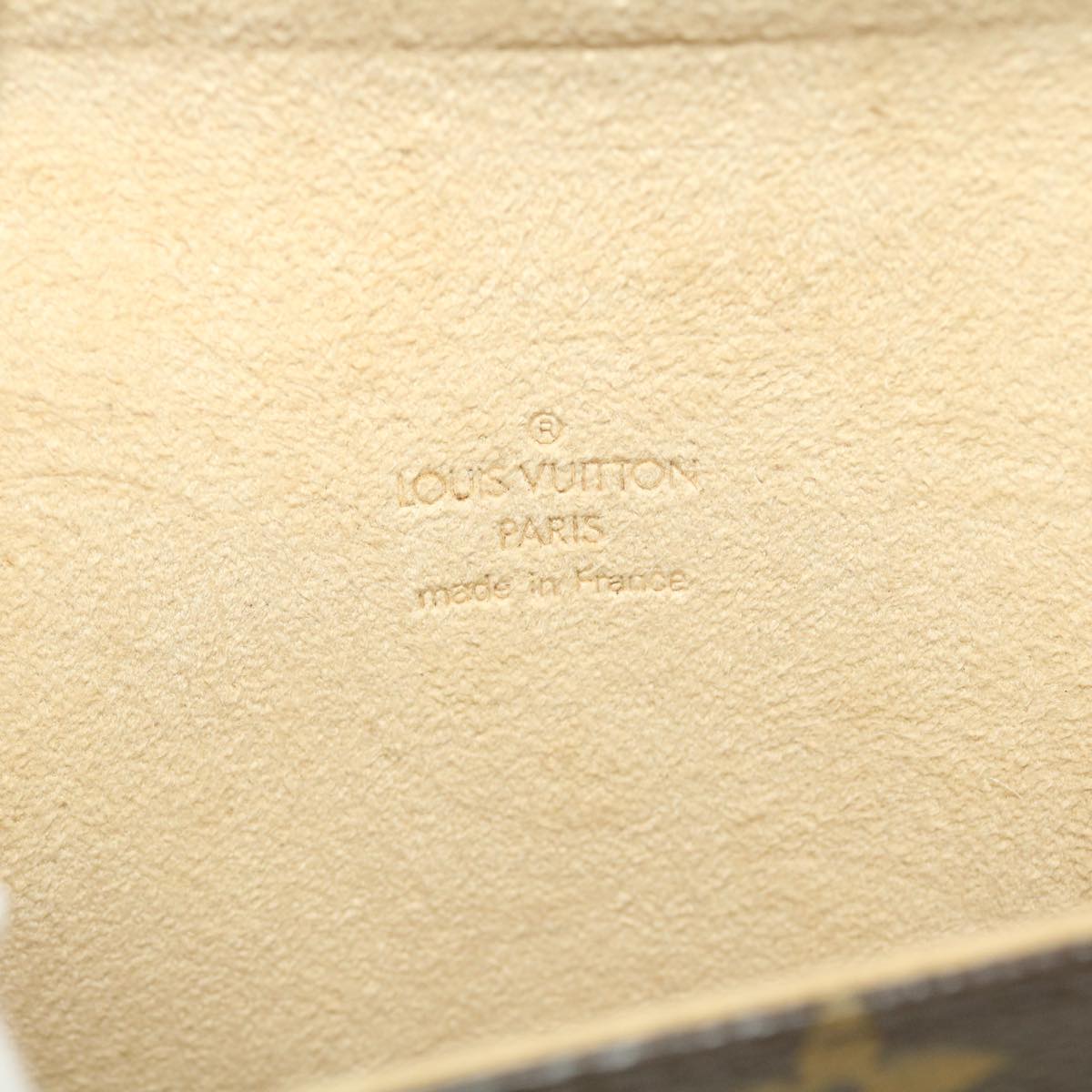 LOUIS VUITTON Monogram Pochette Florentine Waist bag M51855 LV Auth fm2179
