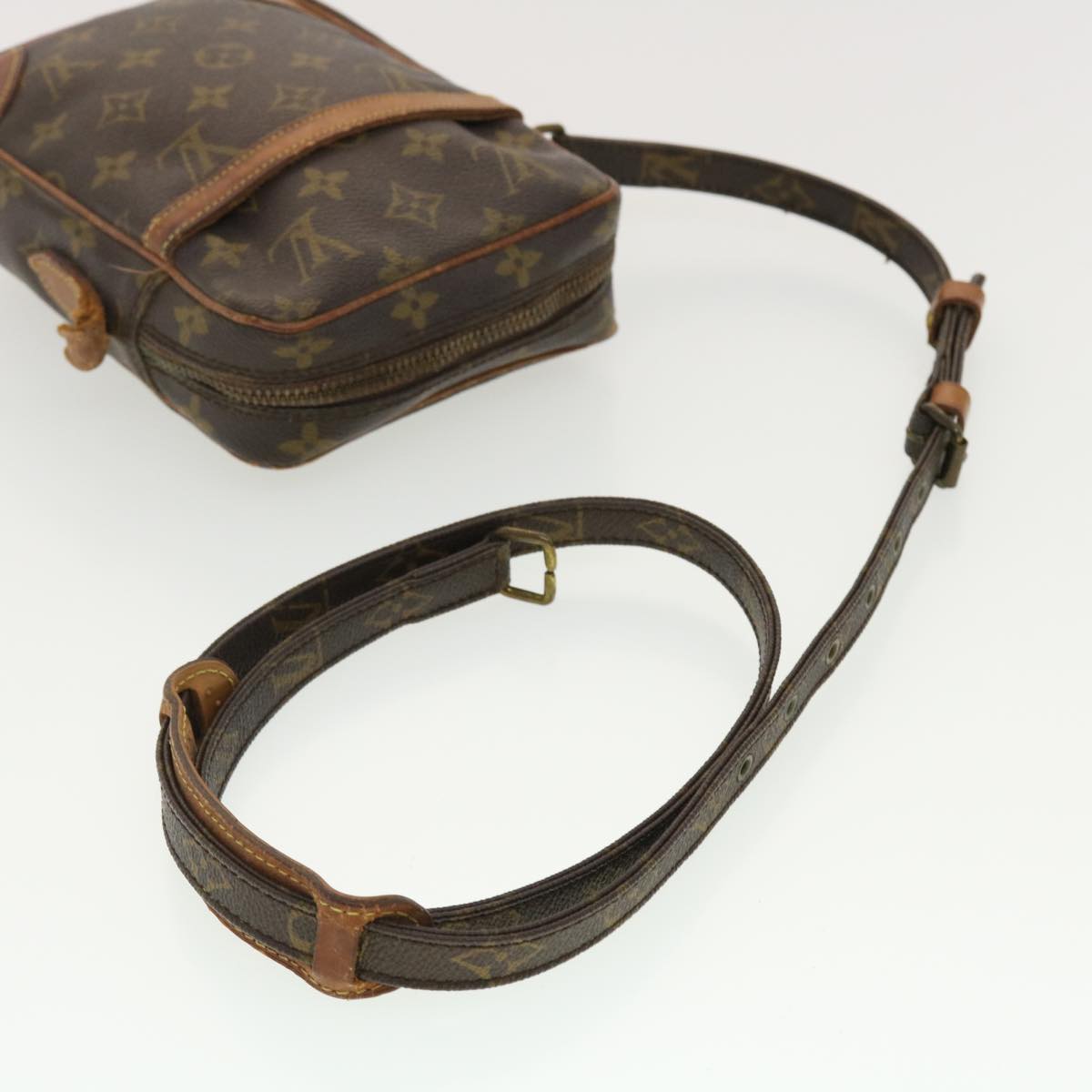 LOUIS VUITTON Monogram Danube Shoulder Bag M45266 LV Auth fm2189