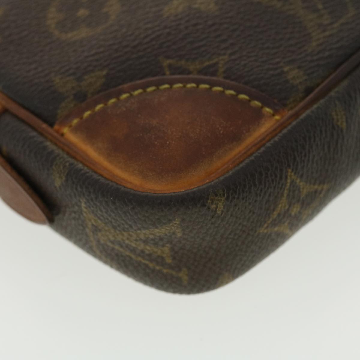 LOUIS VUITTON Monogram Marly Dragonne PM Clutch Bag M51827 LV Auth fm2190