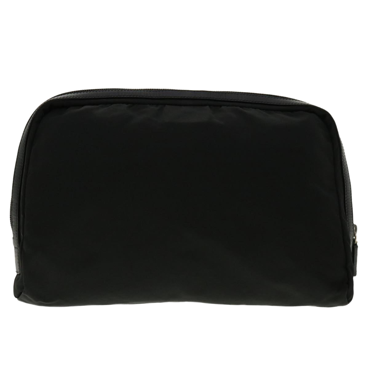 PRADA Pouch Nylon Black Auth fm2276