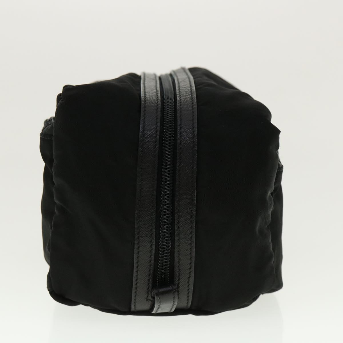 PRADA Pouch Nylon Black Auth fm2277