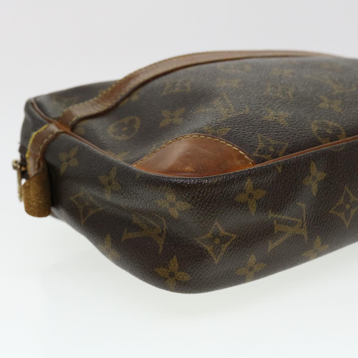 LOUIS VUITTON Monogram Compiegne 28 Clutch Bag M51845 LV Auth fm2280