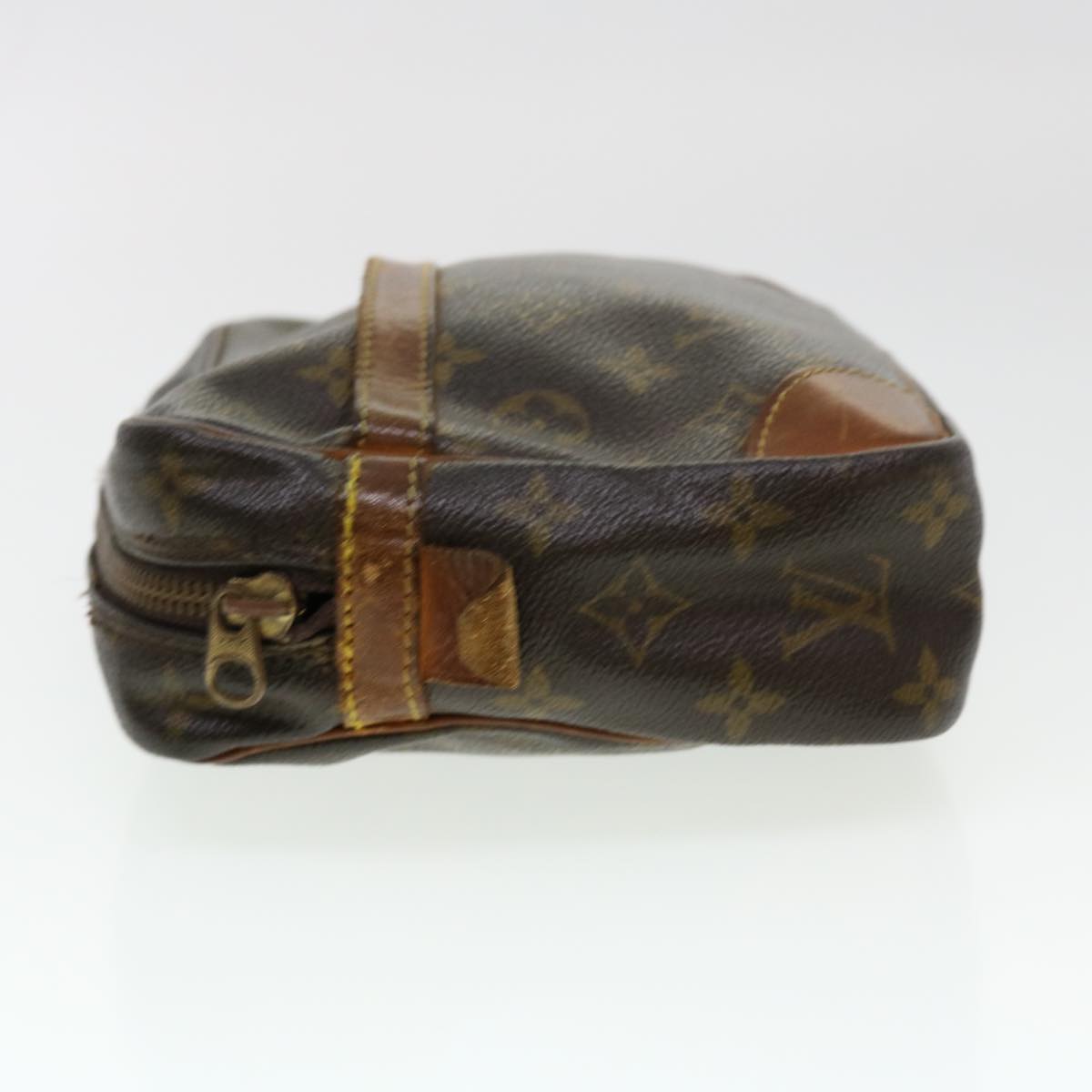 LOUIS VUITTON Monogram Compiegne 28 Clutch Bag M51845 LV Auth fm2280