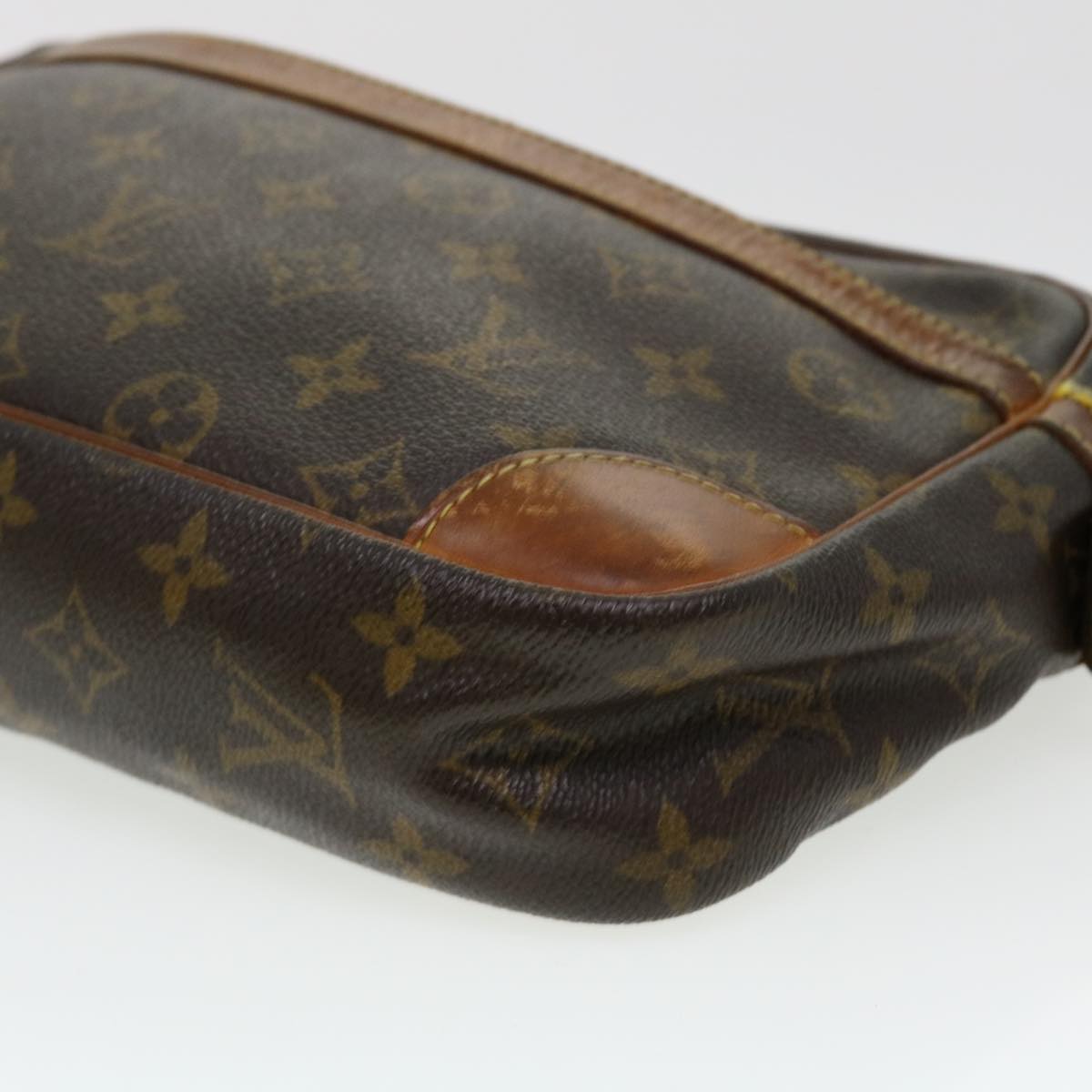 LOUIS VUITTON Monogram Compiegne 28 Clutch Bag M51845 LV Auth fm2280