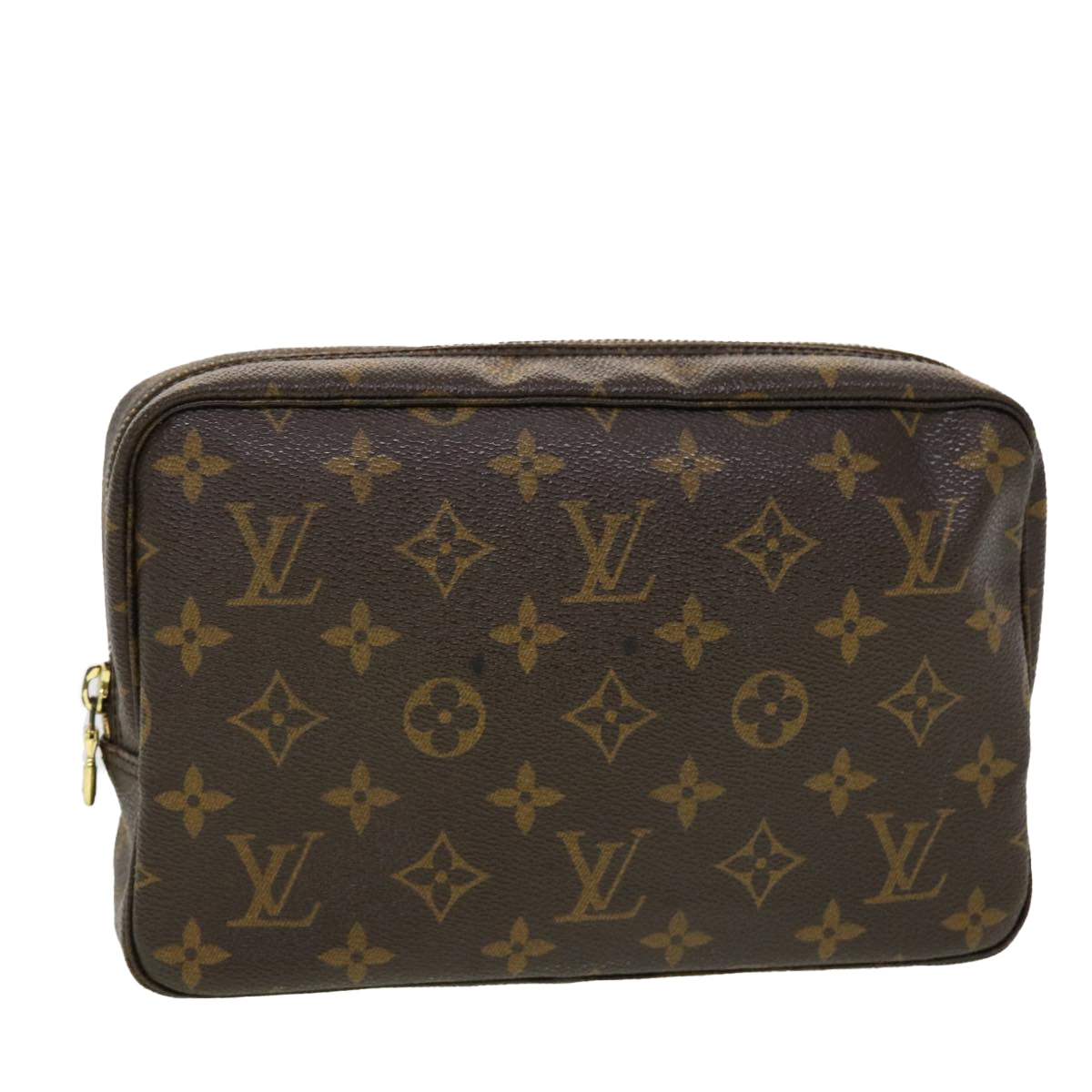 LOUIS VUITTON Monogram Trousse Toilette 23 Clutch Bag M47524 LV Auth fm2338