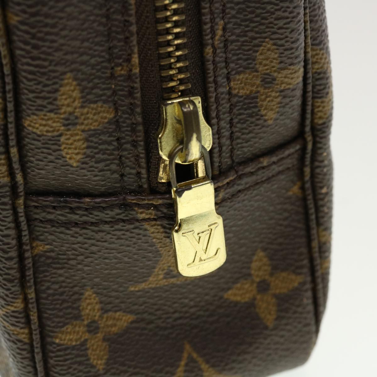 LOUIS VUITTON Monogram Trousse Toilette 23 Clutch Bag M47524 LV Auth fm2338