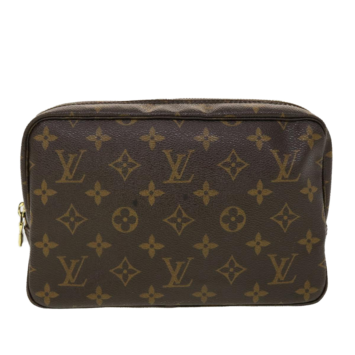 LOUIS VUITTON Monogram Trousse Toilette 23 Clutch Bag M47524 LV Auth fm2338