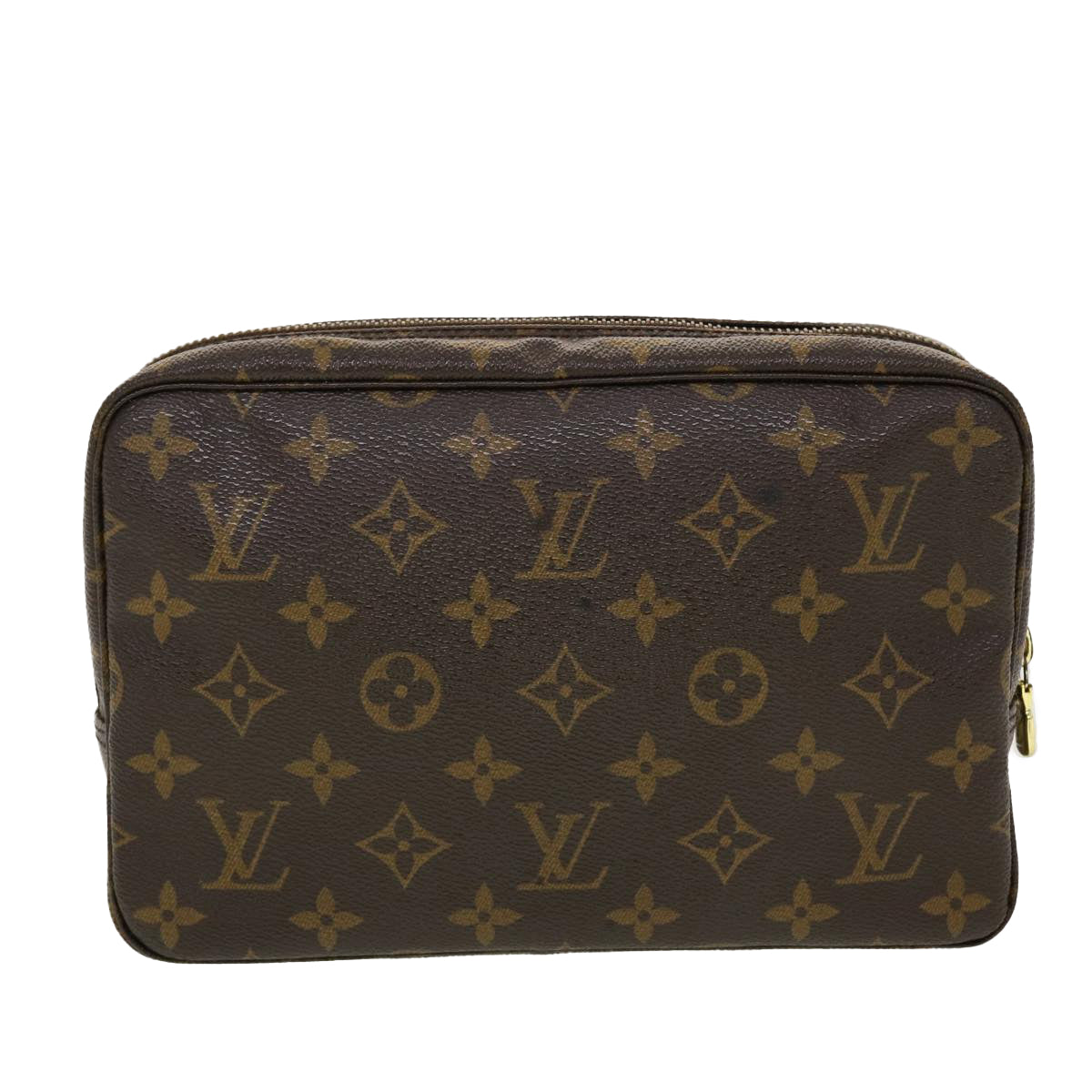 LOUIS VUITTON Monogram Trousse Toilette 23 Clutch Bag M47524 LV Auth fm2338