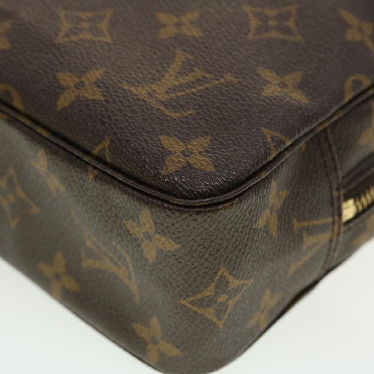 LOUIS VUITTON Monogram Trousse Toilette 23 Clutch Bag M47524 LV Auth fm2338