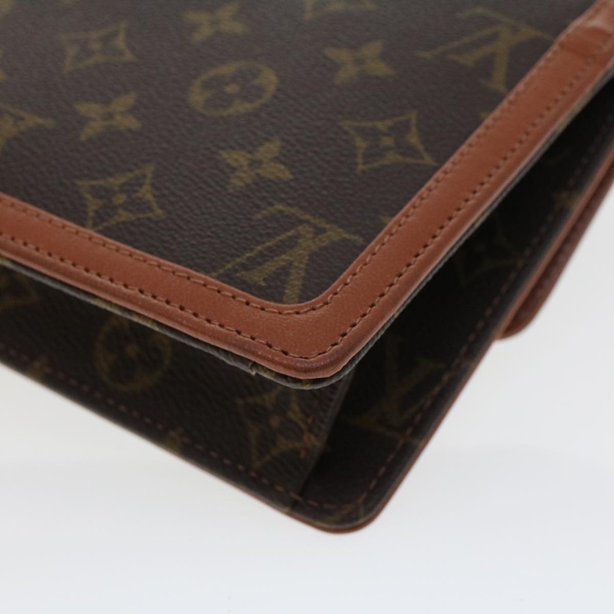 LOUIS VUITTON Monogram Pochette Dam Clutch Bag M51810 LV Auth fm2340