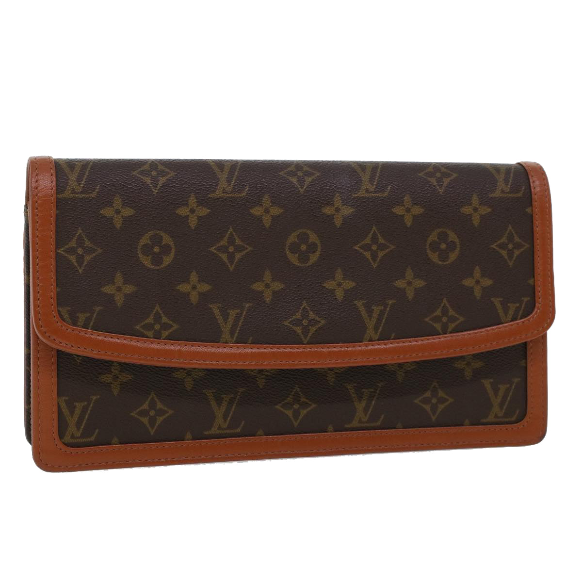 LOUIS VUITTON Monogram Pochette Dam Clutch Bag M51810 LV Auth fm2340