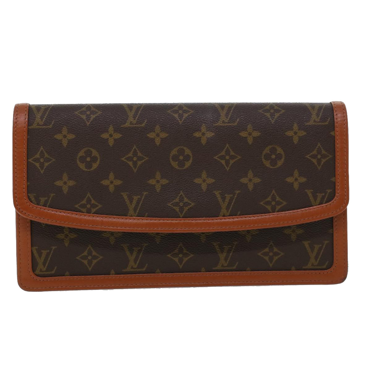 LOUIS VUITTON Monogram Pochette Dam Clutch Bag M51810 LV Auth fm2340