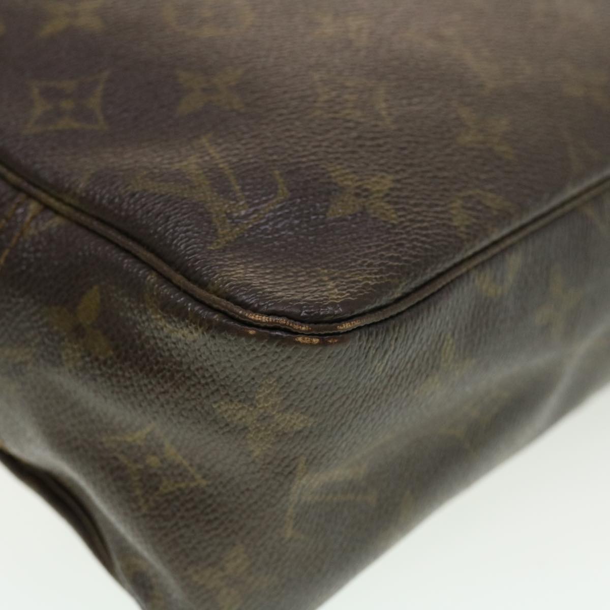 LOUIS VUITTON Monogram Trousse Toilette 28 Clutch Bag M47522 LV Auth fm2343