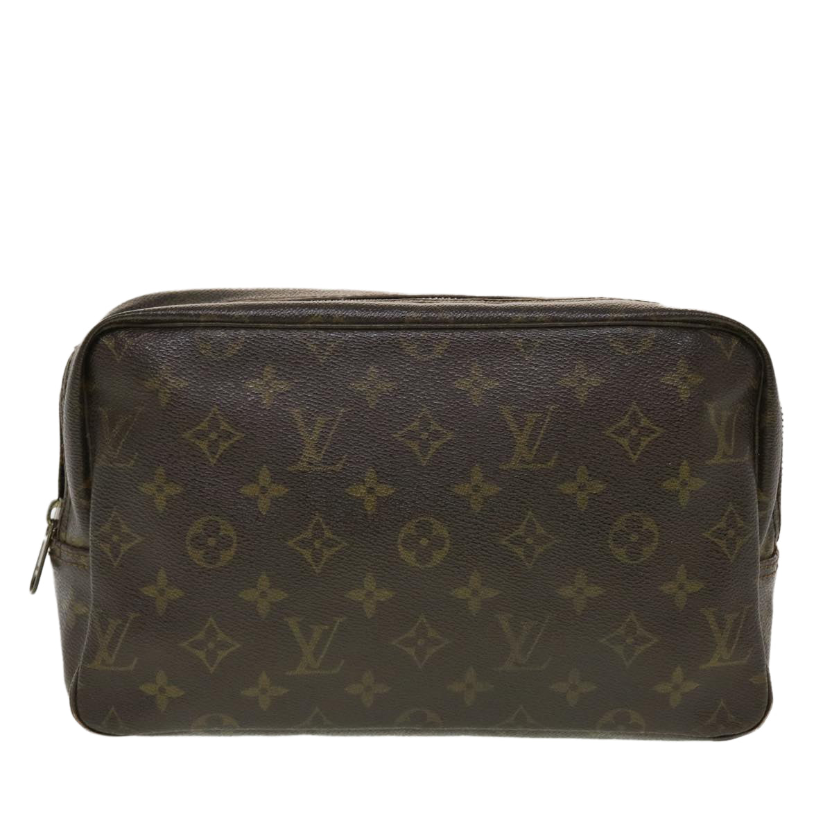 LOUIS VUITTON Monogram Trousse Toilette 28 Clutch Bag M47522 LV Auth fm2343