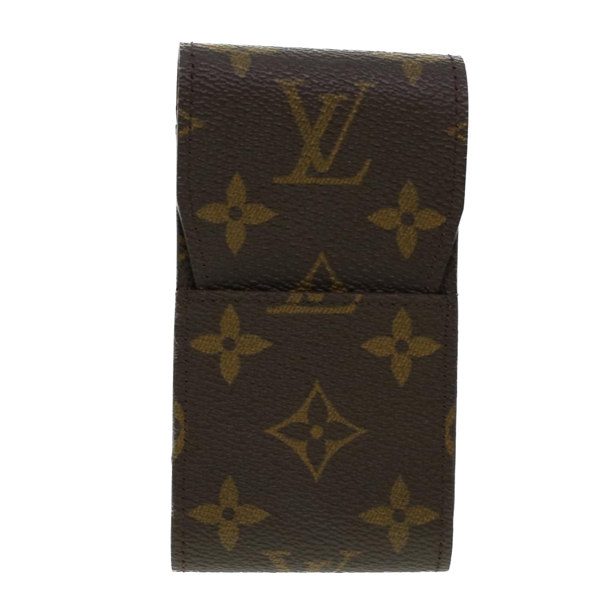 LOUIS VUITTON Monogram Etui Cigarette Case M63024 LV Auth fm2389