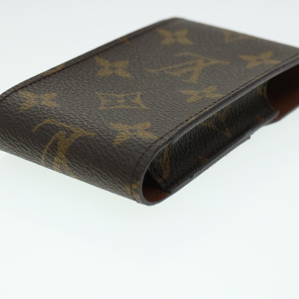 LOUIS VUITTON Monogram Etui Cigarette Case M63024 LV Auth fm2389