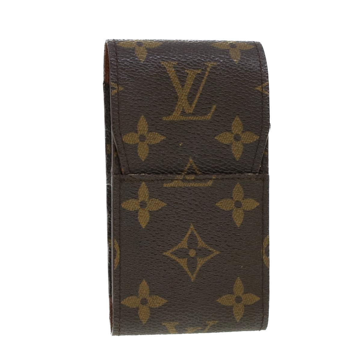 LOUIS VUITTON Monogram Etui Cigarette Case M63024 LV Auth fm2390