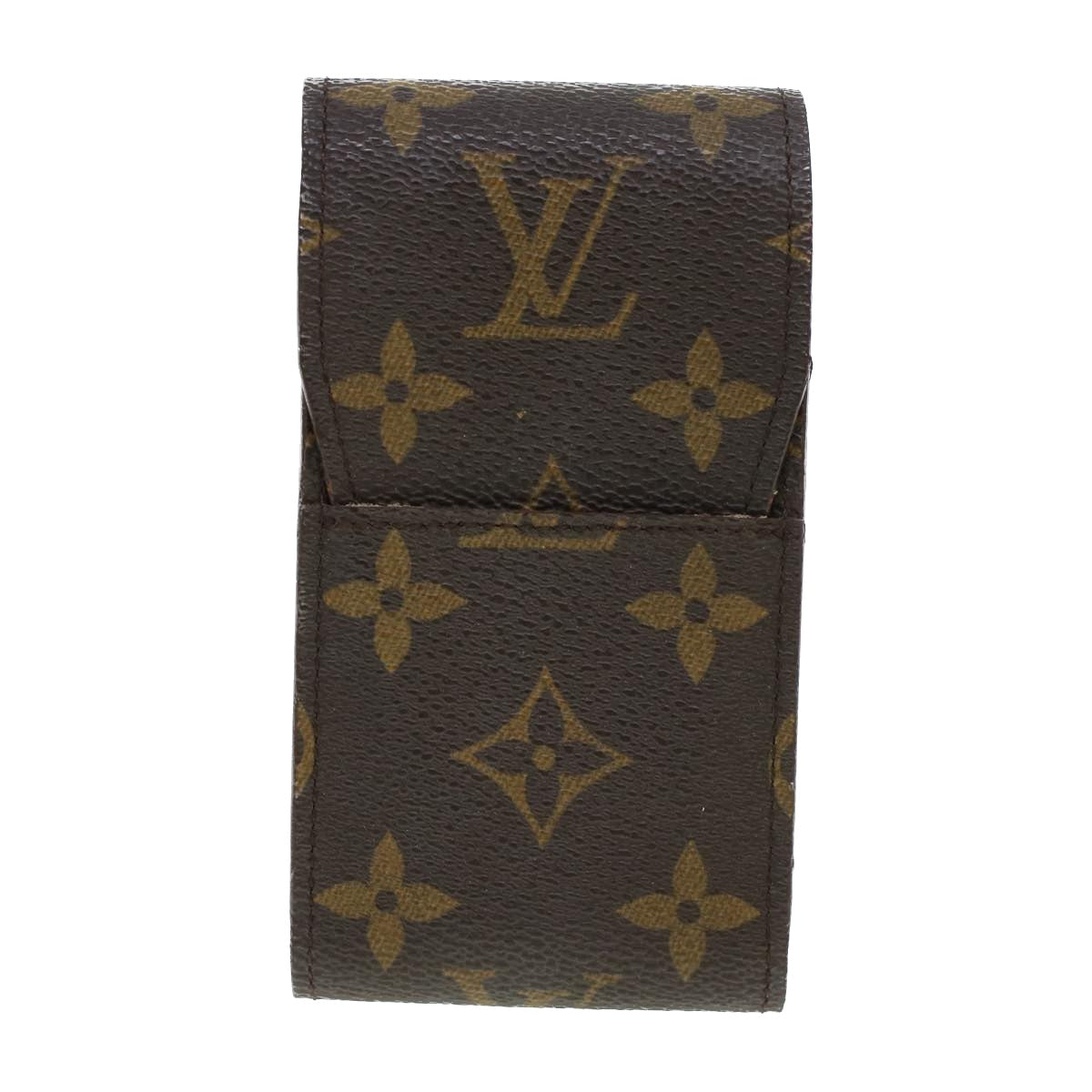 LOUIS VUITTON Monogram Etui Cigarette Case M63024 LV Auth fm2390