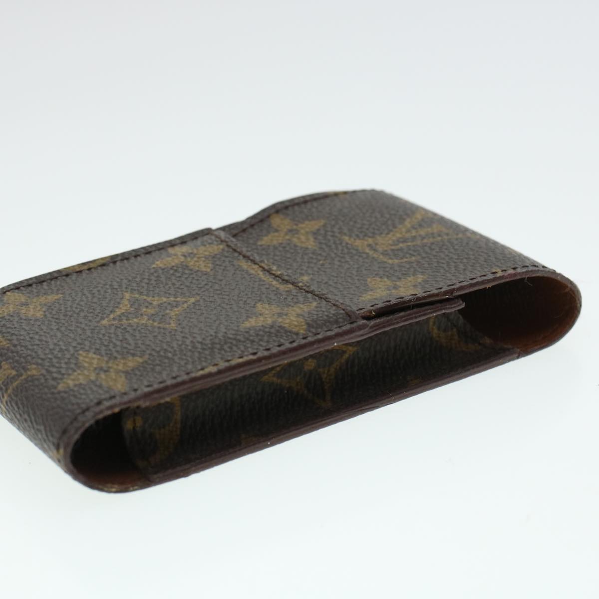 LOUIS VUITTON Monogram Etui Cigarette Case M63024 LV Auth fm2390