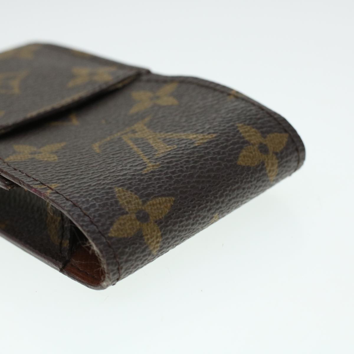 LOUIS VUITTON Monogram Etui Cigarette Case M63024 LV Auth fm2390