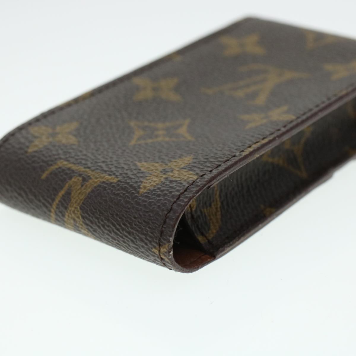 LOUIS VUITTON Monogram Etui Cigarette Case M63024 LV Auth fm2390