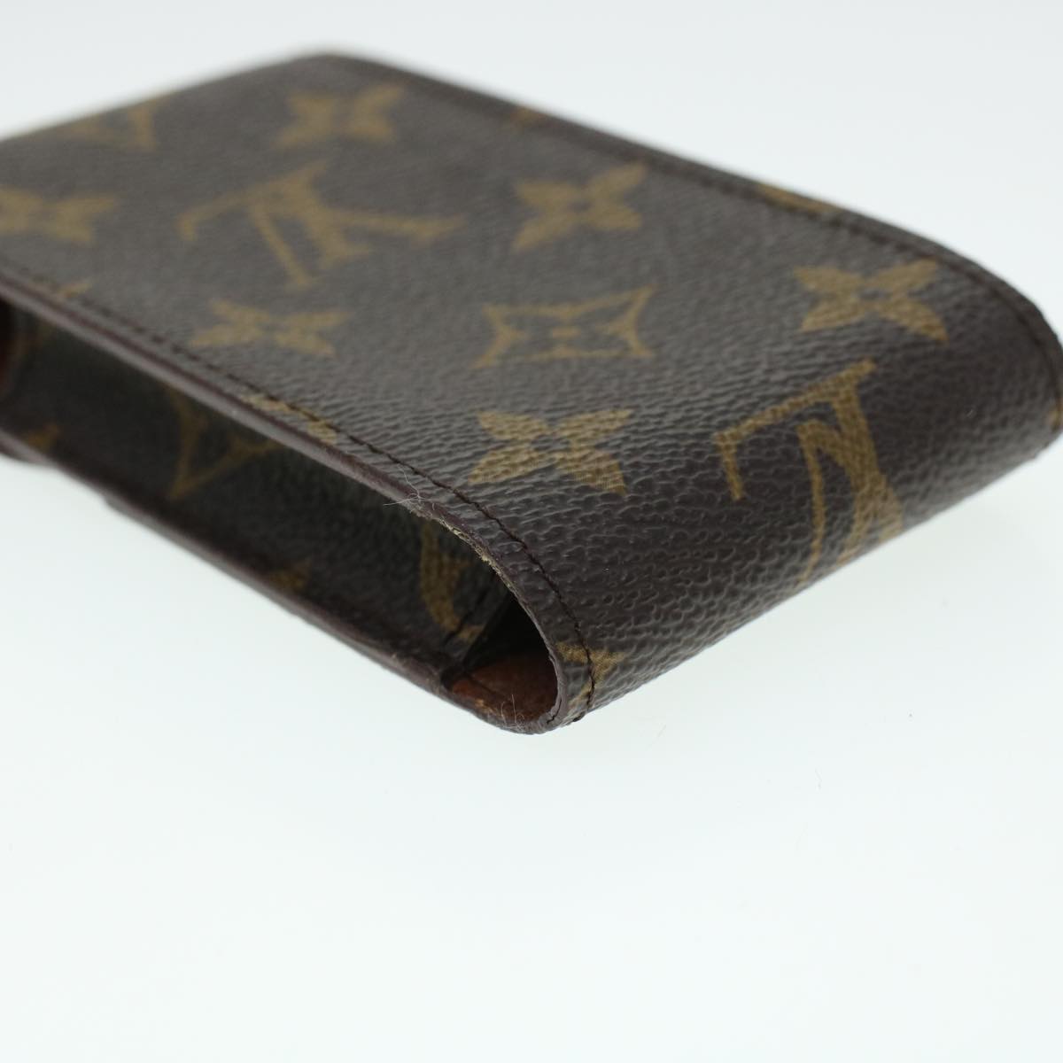 LOUIS VUITTON Monogram Etui Cigarette Case M63024 LV Auth fm2390