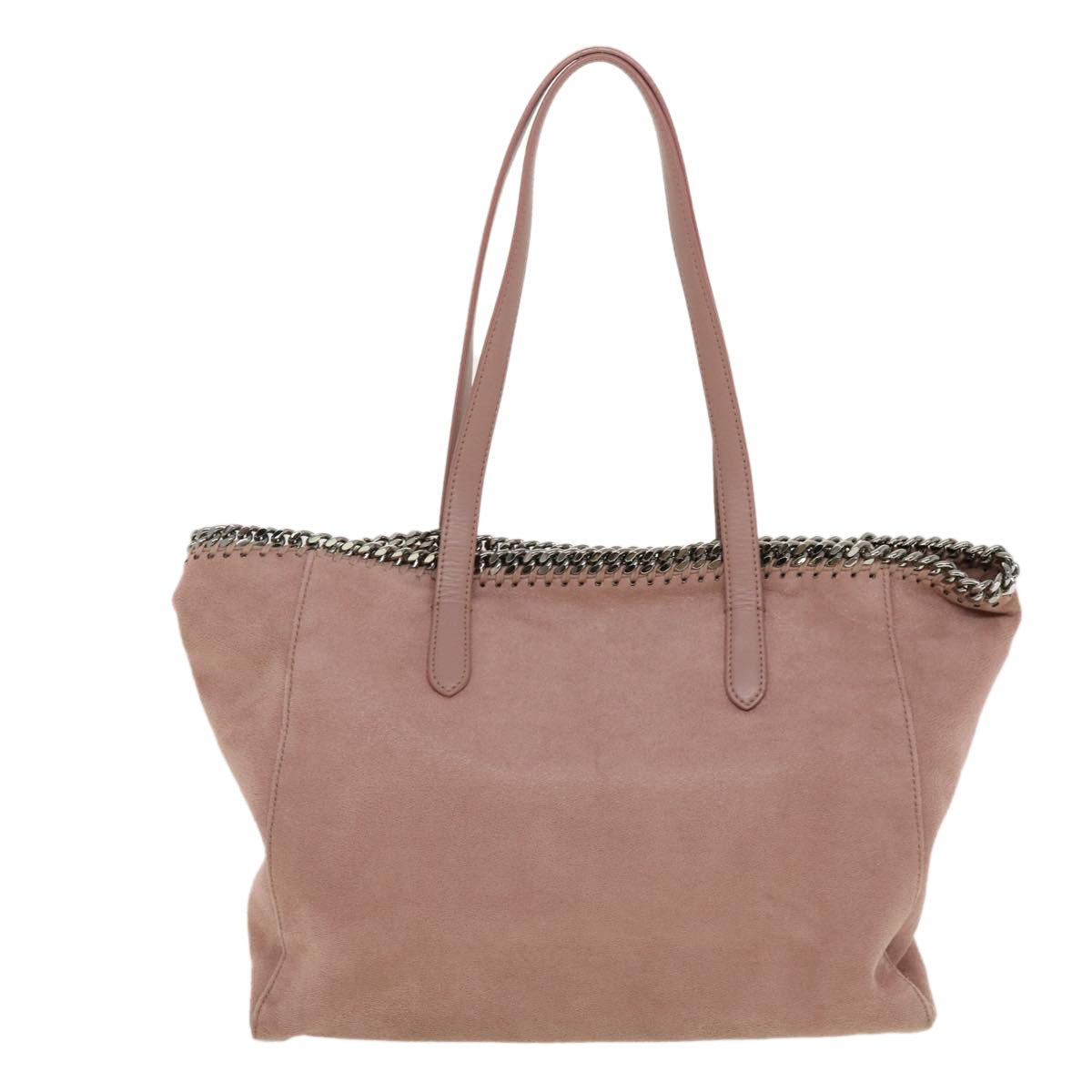 Stella MacCartney Tote Bag Suede Pink Auth fm2400 - 0