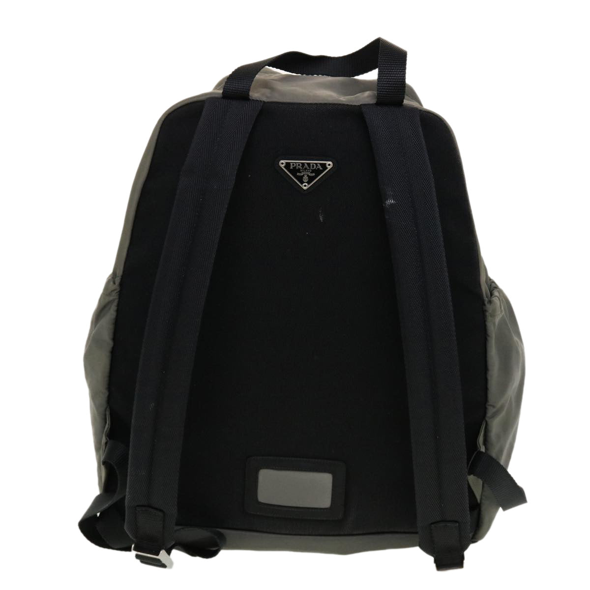 PRADA Backpack Nylon Gray Auth fm2401 - 0