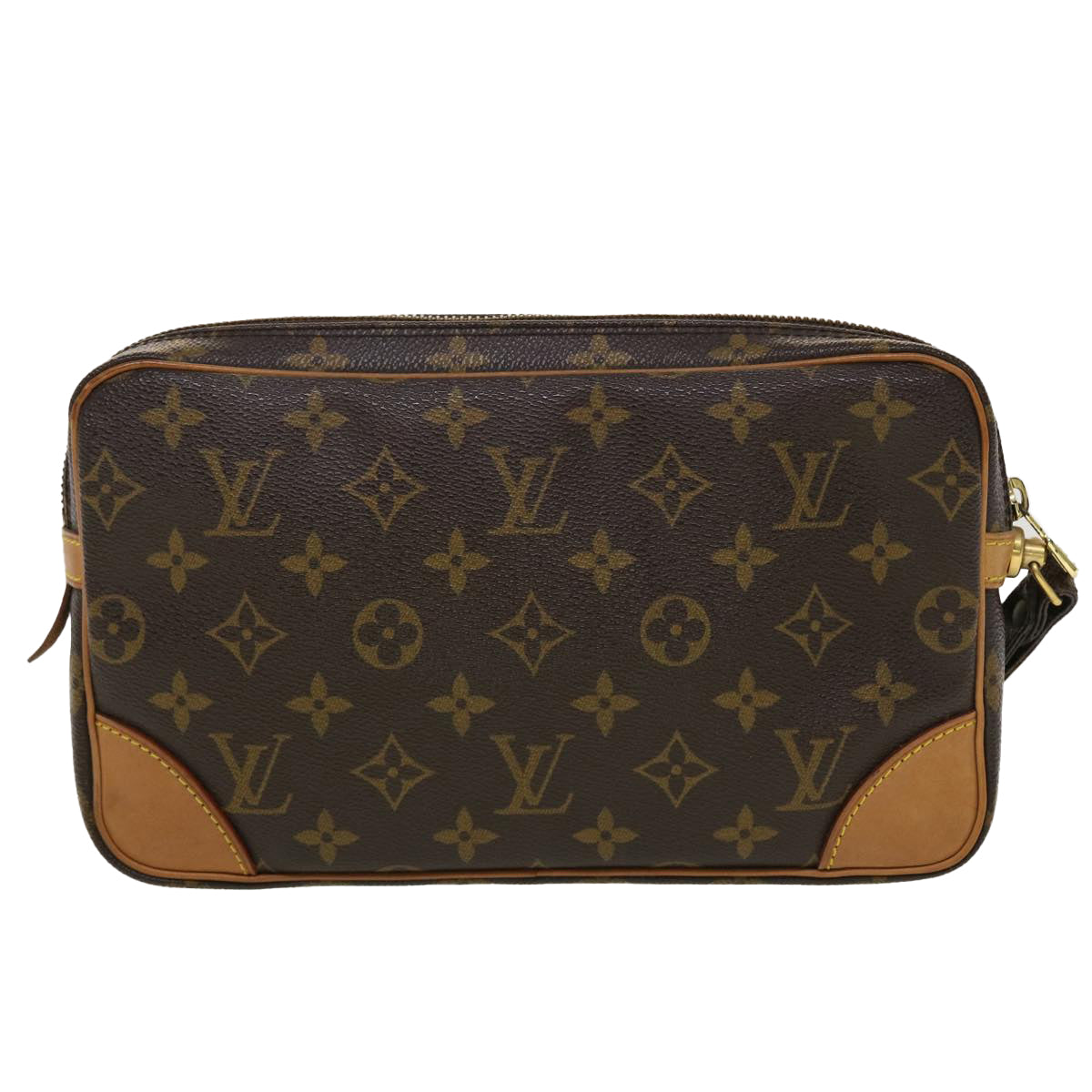 LOUIS VUITTON Monogram Marly Dragonne GM Clutch Bag M51825 LV Auth fm2446 - 0