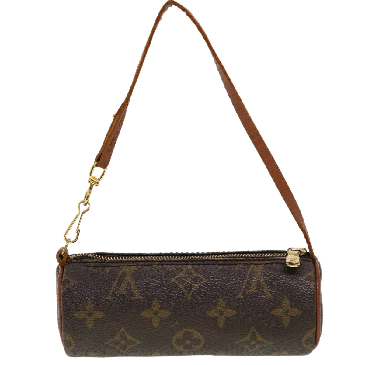 LOUIS VUITTON Monogram Papillon Pouch LV Auth fm2453 - 0