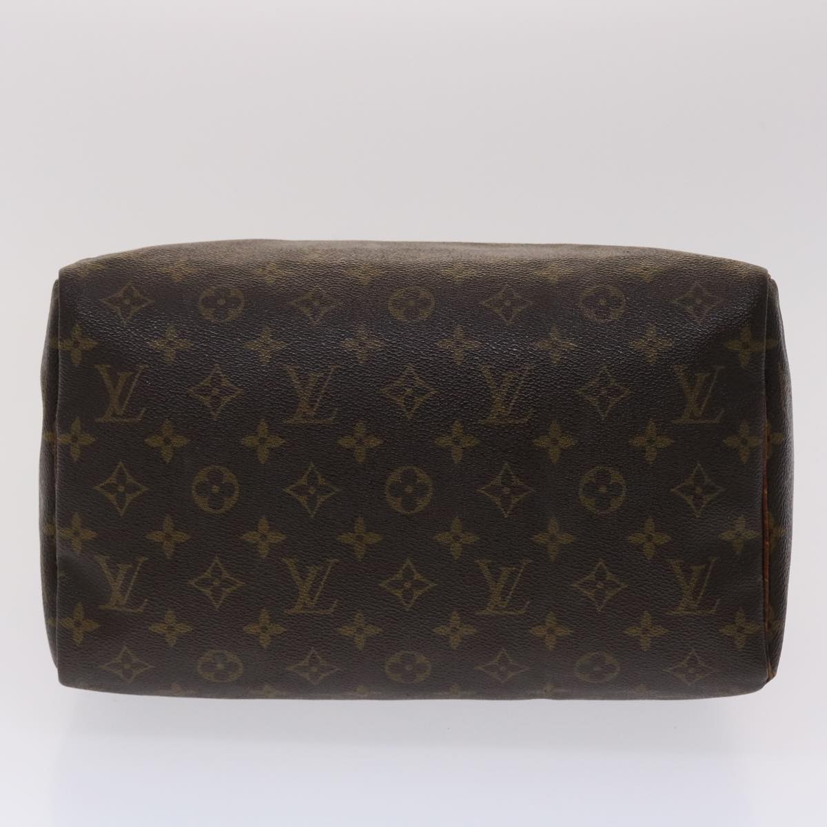 LOUIS VUITTON Monogram Speedy 30 Hand Bag M41526 LV Auth fm2482