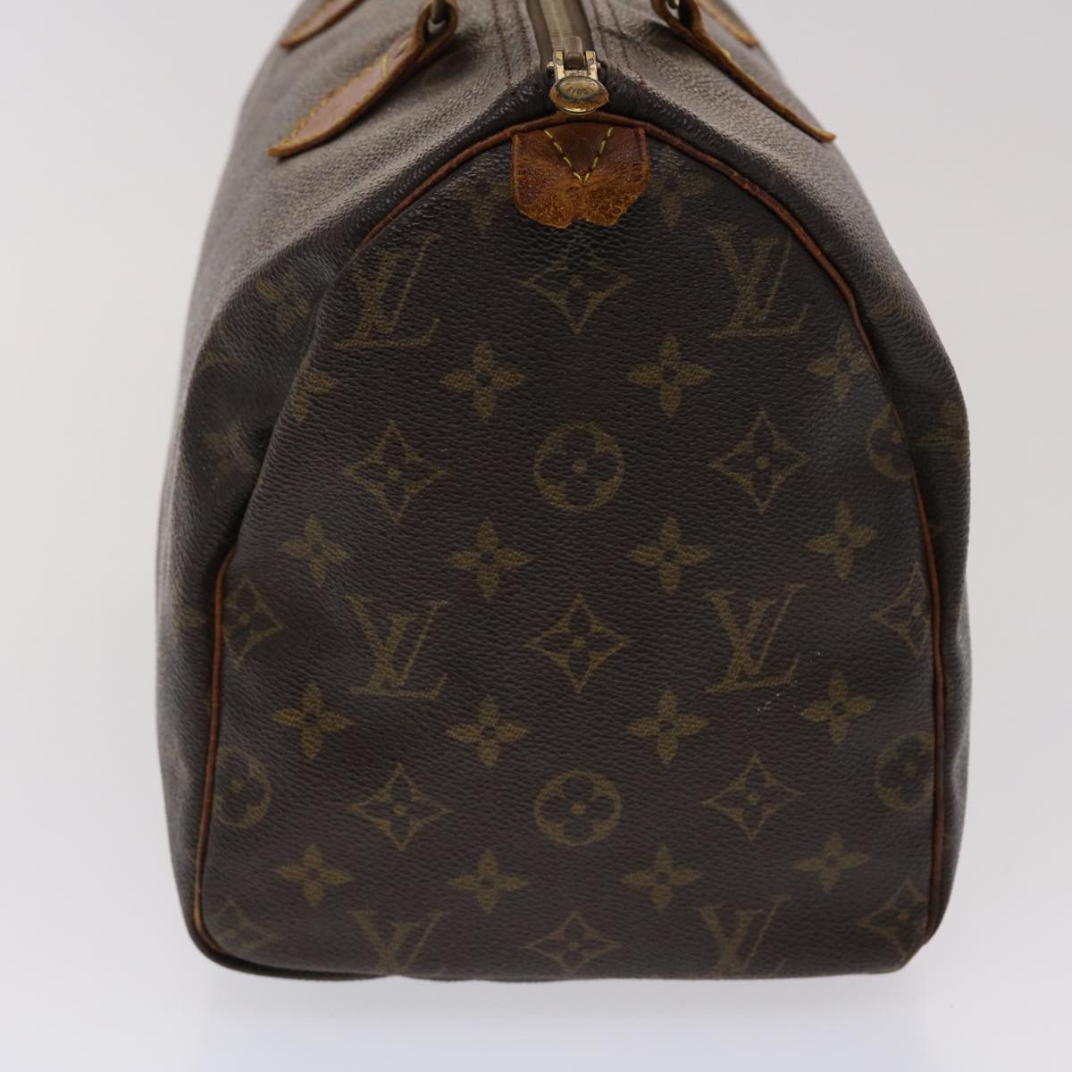 LOUIS VUITTON Monogram Speedy 30 Hand Bag M41526 LV Auth fm2482