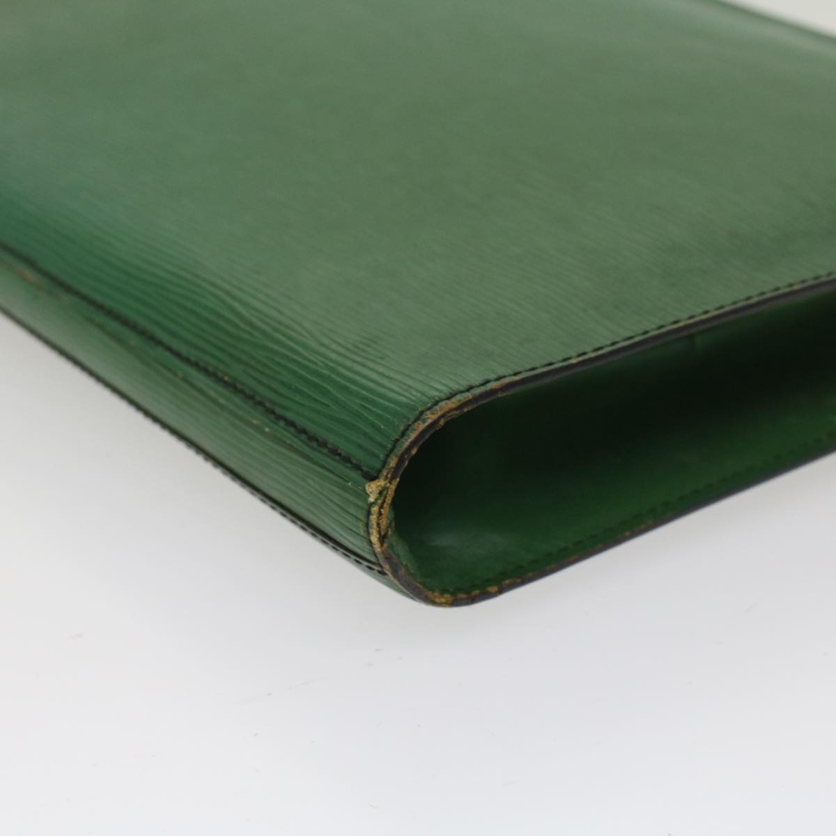 LOUIS VUITTON Epi Posh Documents Clutch Bag Green M54494 LV Auth fm2495