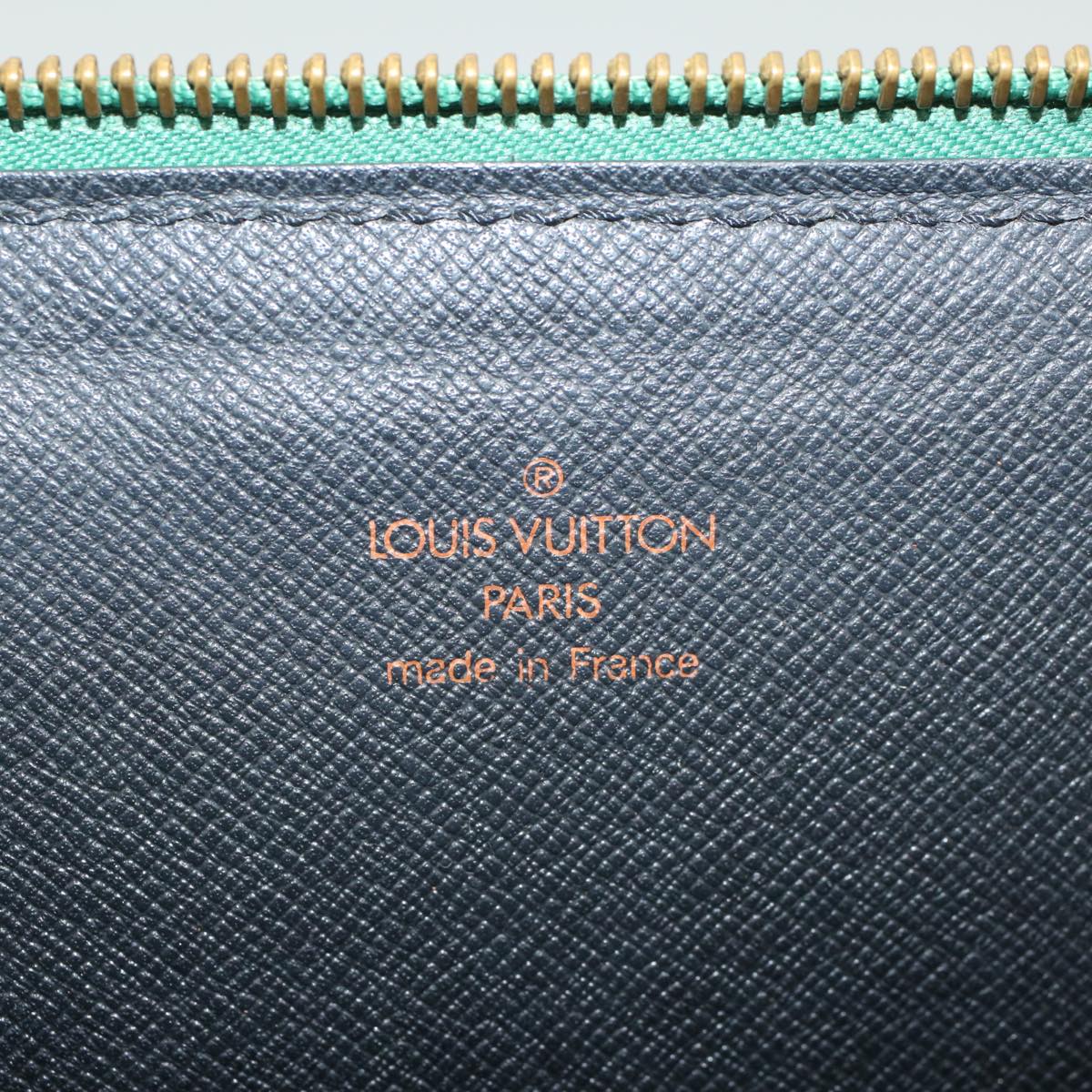 LOUIS VUITTON Epi Posh Documents Clutch Bag Green M54494 LV Auth fm2495