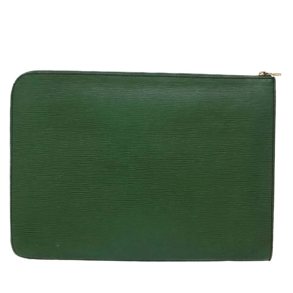 LOUIS VUITTON Epi Posh Documents Clutch Bag Green M54494 LV Auth fm2495 - 0