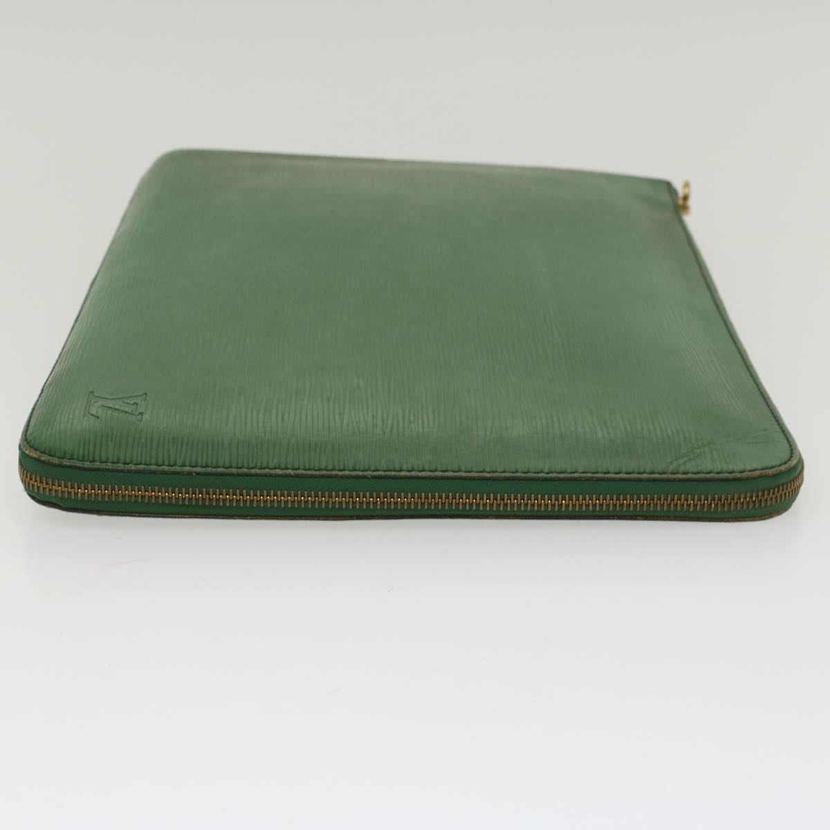 LOUIS VUITTON Epi Posh Documents Clutch Bag Green M54494 LV Auth fm2495